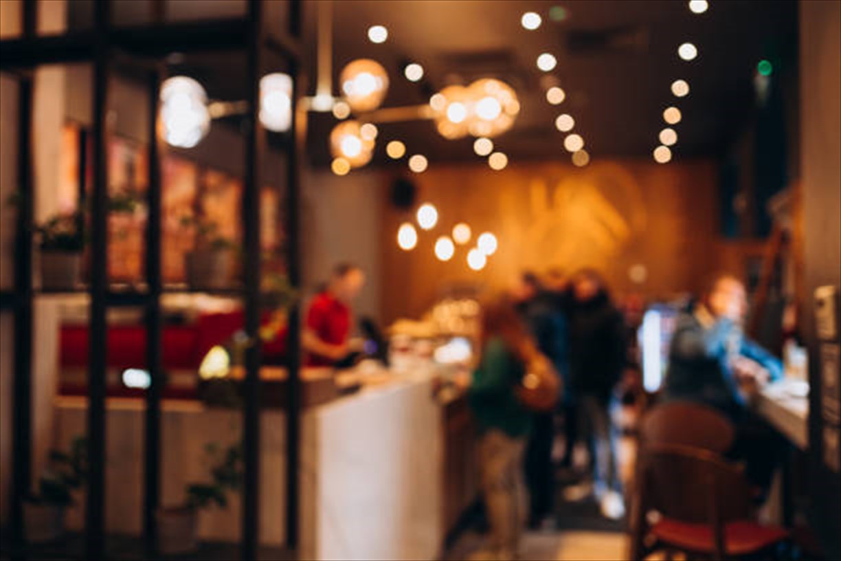 A warm, busy coffee roastery